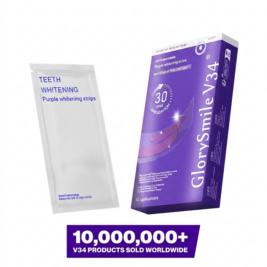 V34 Teeth Whitening Strips